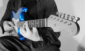 Playing the blue Strat